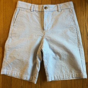 Vineyard Vines 🐳 Boys Seersucker Shorts Size 10